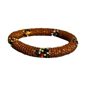 Beaded Bracelet with Multicolor Accents